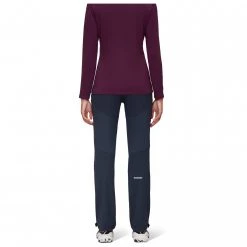 Mammut - Women's Courmayeur SO Pants - Pantalon de randonnée -Pantalons outdoor - Bloc, Escalade Soldes Boutique mammut womens courmayeur so pants pantalon de randonnee detail 4